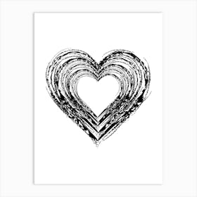 Heart Of Love 11 Art Print