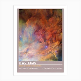 Ngc 6630 Art Print