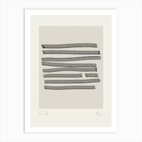 Abstract Stripes 10 Art Print