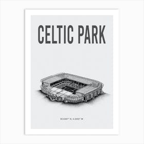 Celtic Park Celtic Fc Stadium Art Print