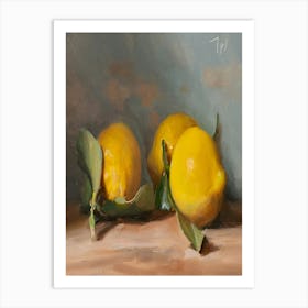 Lemons 1 Art Print