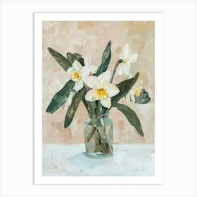 A World Of Flowers Daffodil 3 Painting Art Print