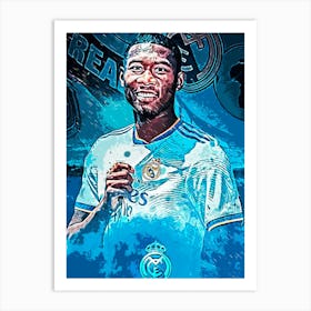 Real Madrid Player Art Print