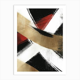 Abstract Cross Canvas Print Art Print