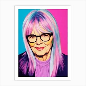 Diane Keaton Pop Movies Art Movies Art Print