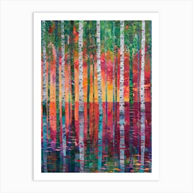 Birch Forest 2 Art Print