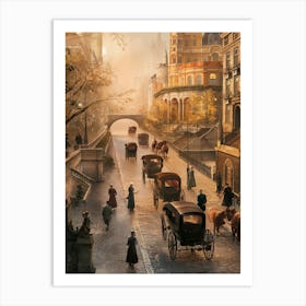 1900s cityview Art Print