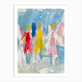 Angels Art Print