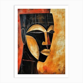 African Tribe Art 56 Art Print