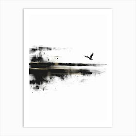 Abstract Of A Bird Art Print