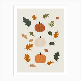 Happy autumn Art Print