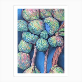 Custard Apple Classic Fruit Art Print