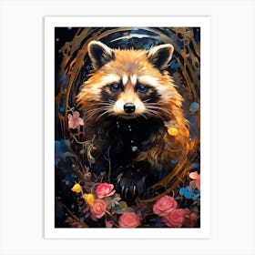 Raccoon 2 Art Print