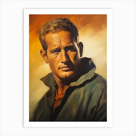 Paul Newman (1) Art Print