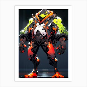 Overwatch Frog Art Print