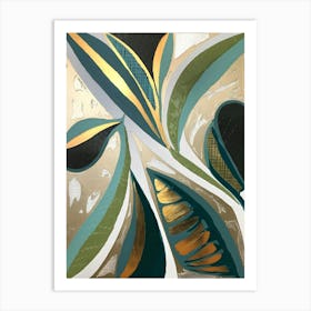 Leaves Of Gold Art Print