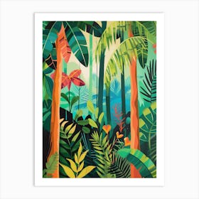 Tropical Jungle 25 Art Print