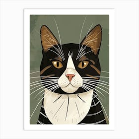 Cat Portrait 15 Art Print