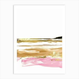 Pink Beach Art Print