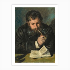 Claude Monet (1872), Pierre Auguste Renoir Art Print