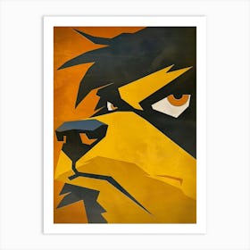 Wolf'S Head Art Print