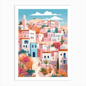 Agadir Morocco 2 Illustration Art Print