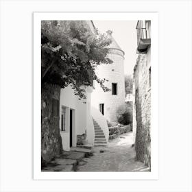 Bodrum, Turkey, Photography In Black And White 6 Art Print