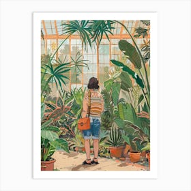 In The Garden Kew Gardens England 3 Art Print