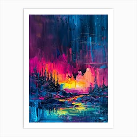 Abstract Painting 694 Art Print