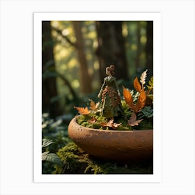 Miniature Painting Art Print