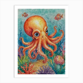 Octopus 66 Art Print