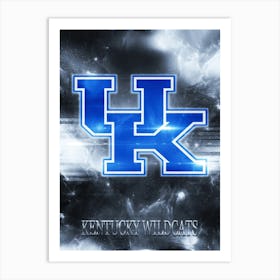 Kentucky Wildcats Art Print