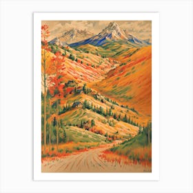 Autumn In Colorado Art Print