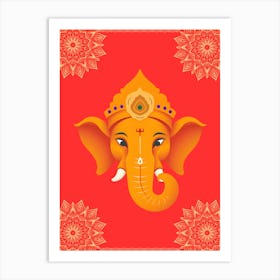 Ganesh Art Print