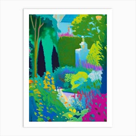 Giverny Gardens, France Abstract Still Life Art Print