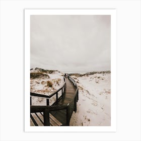 Walkway To Beach Art Print