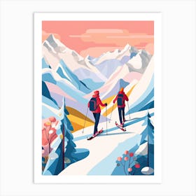 Are In Sweden, Ski Resort Illustration 0 Art Print