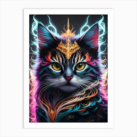 Kitty Cat 3 Art Print