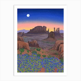 Monument Valley, USA Art Print