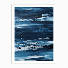 Blue Water 1 Art Print