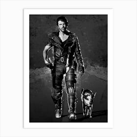 Mad Max Chrome Art Print