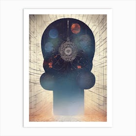 Brainwashed Abstract Art Print