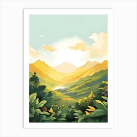 Landscape Background Art Print