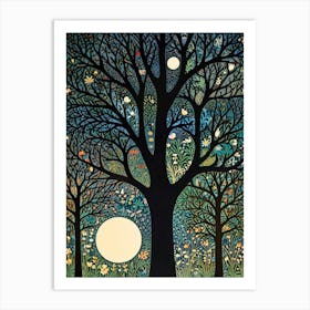 William Morris Tree Of Life 19 Art Print