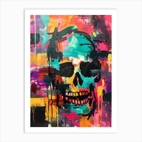 Skull Painting 2 Art Print