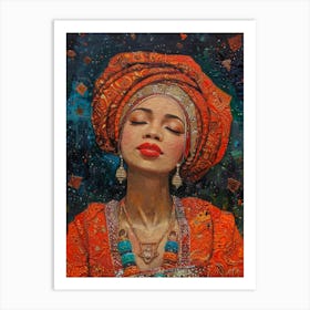 African Woman 139 Art Print