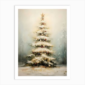 Christmas Tree 27 Art Print