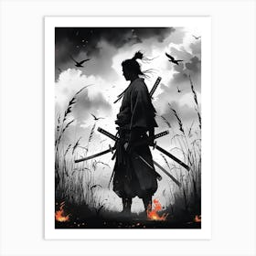 Samurai 1 Art Print