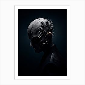 Cyberpunk Silhouette Art Print