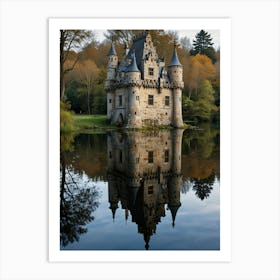 Castle In France Art Print